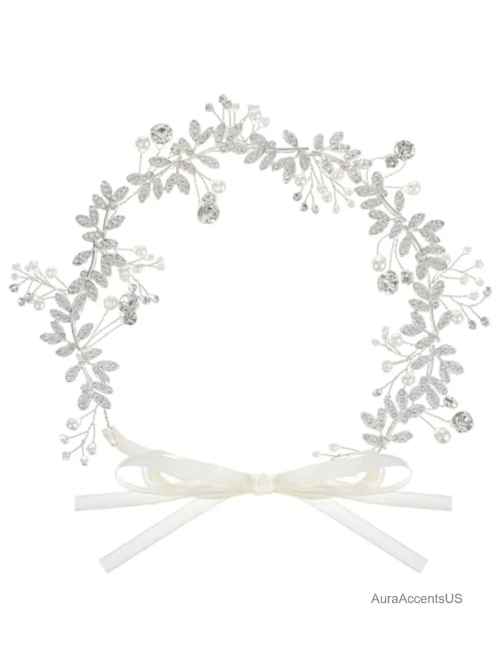 Rhinestone Crystal Pearl Bridal Wedding Dress Belt Sash for Women Dresses